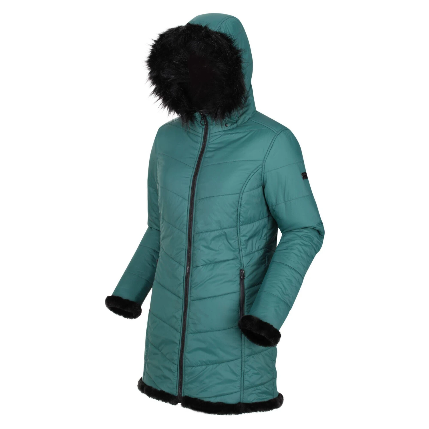 Regatta Womens/Ladies Charlize Insulated Parka (Black) - Image 14