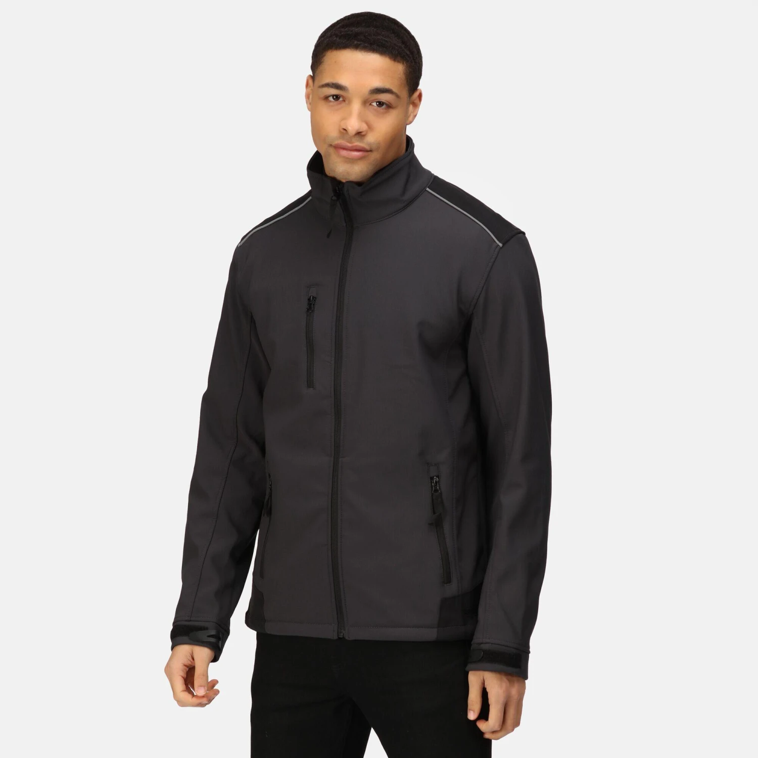 Regatta Mens Sandstorm Jacket (Black) - Image 9