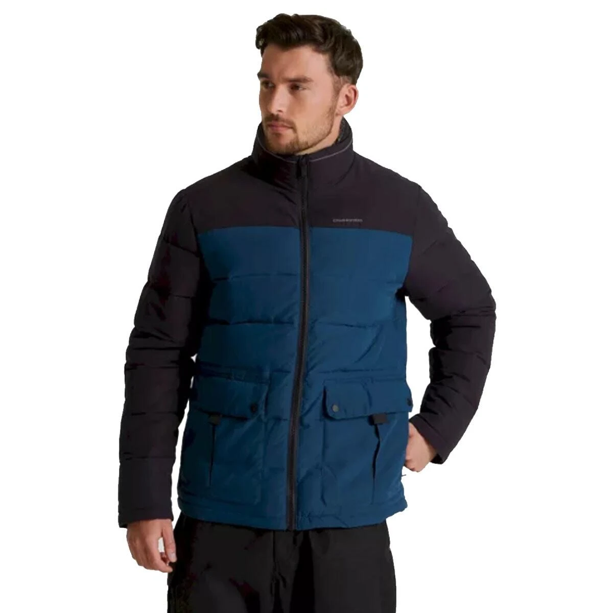 Craghoppers Mens Trillick Insulated Padded Jacket (Black) - Image 7