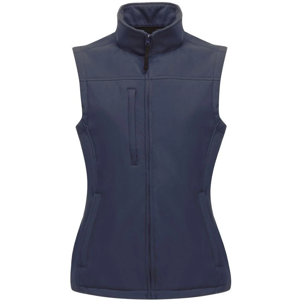 Regatta Womens/Ladies Flux Softshell Bodywarmer / Sleeveless Jacket (Water Repellent &