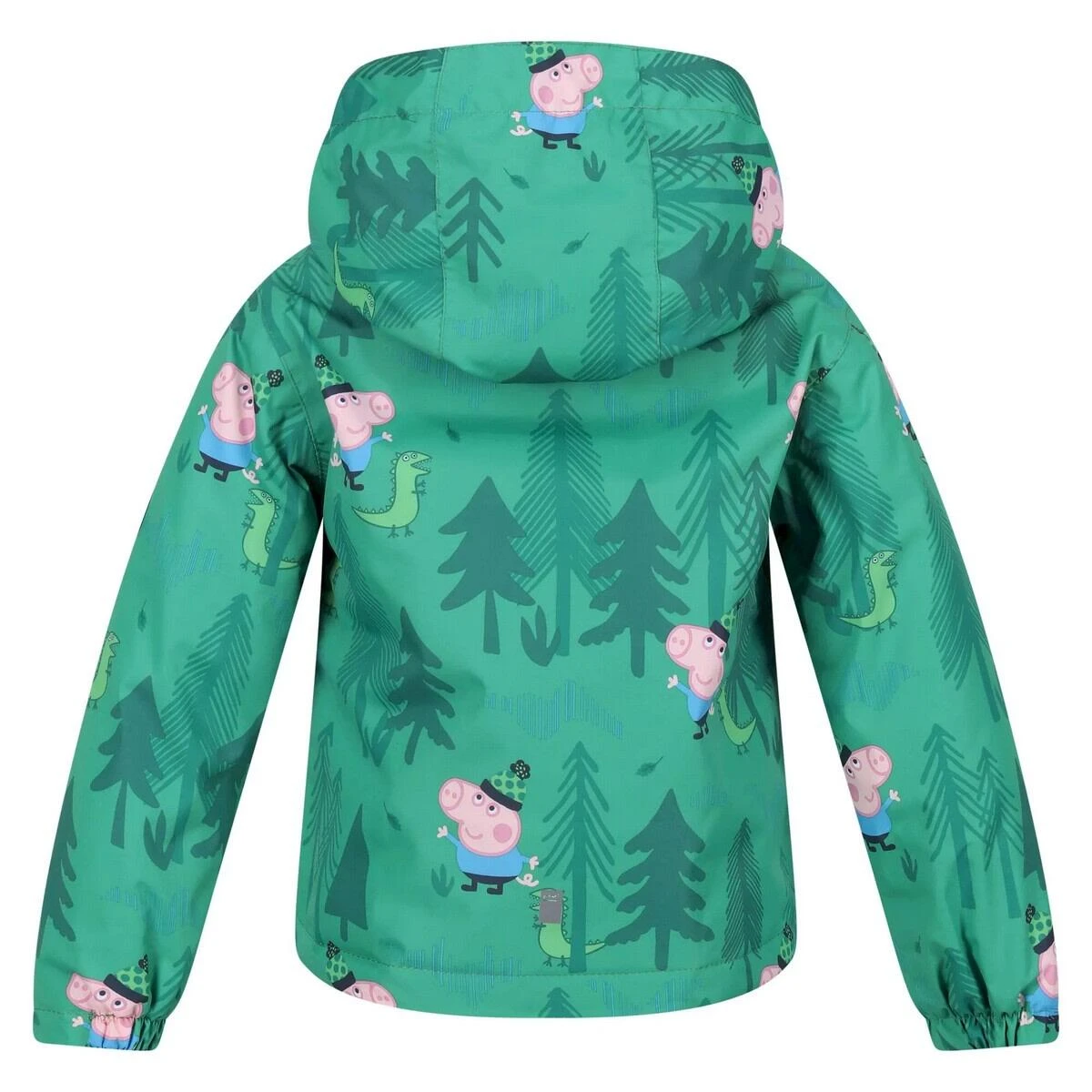 Regatta Childrens/Kids Muddy Puddle Dinosaur Peppa Pig Waterproof Jacket (Jellybean - Image 2