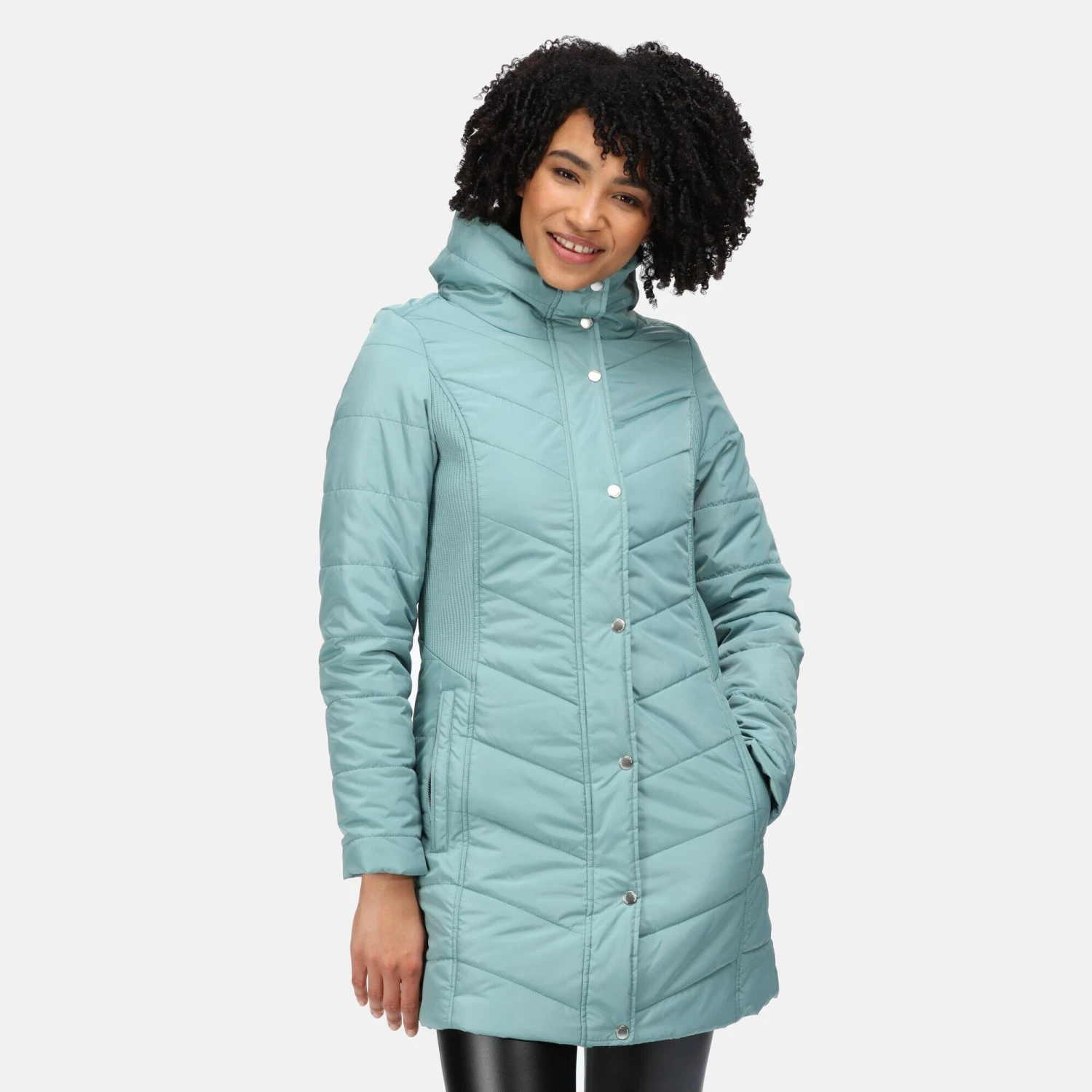 Regatta Womens/Ladies Parthenia Rochelle Humes Insulated Parka (Black) - Image 10