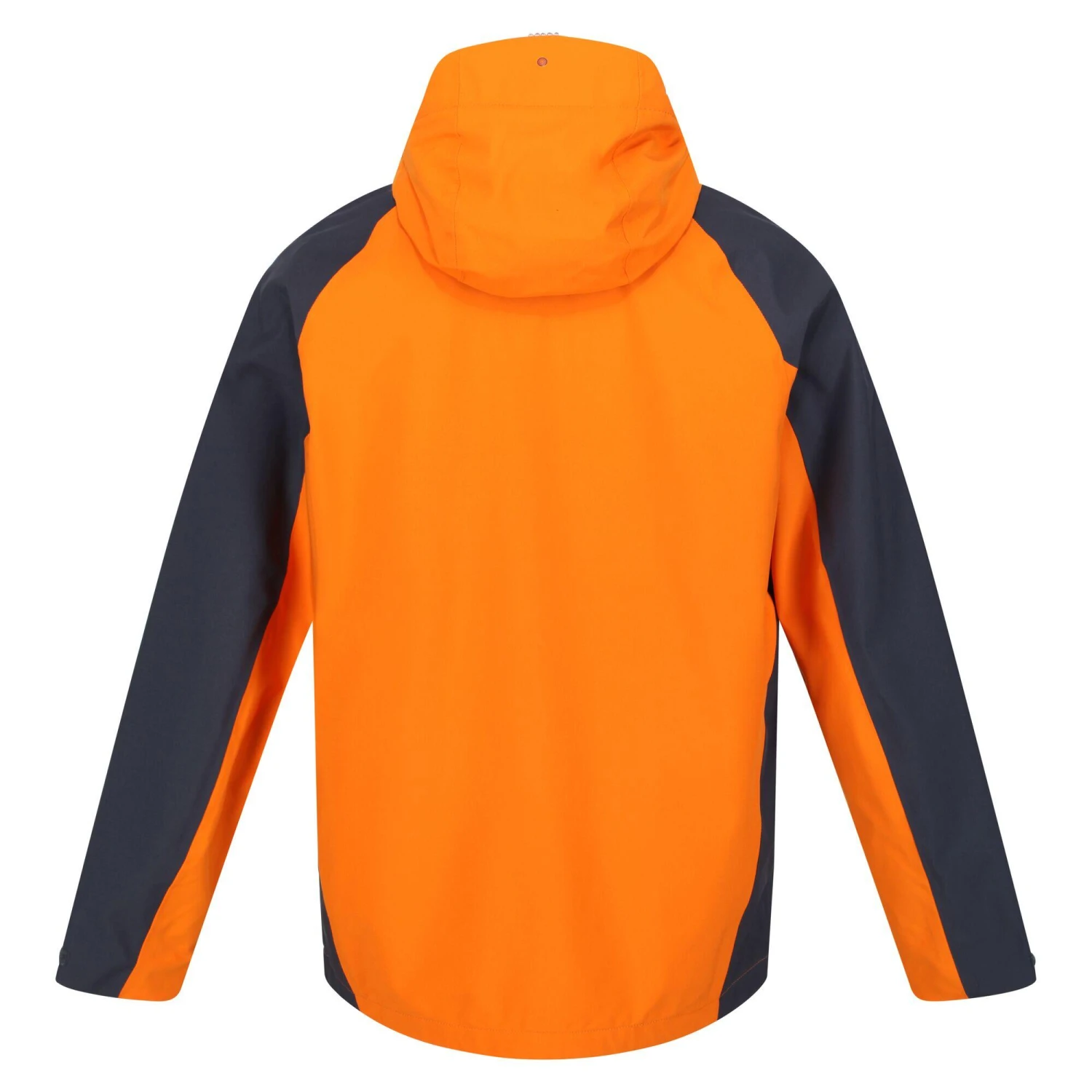 Regatta Mens Britedale Colour Block Waterproof Jacket (Fox/India Grey) - Image 2