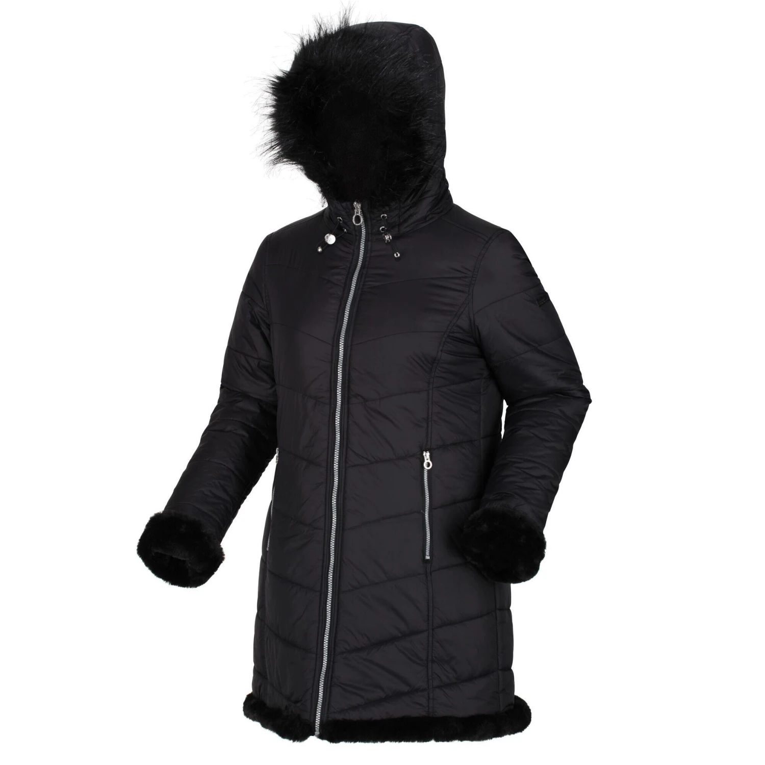 Regatta Womens/Ladies Charlize Insulated Parka (Black)