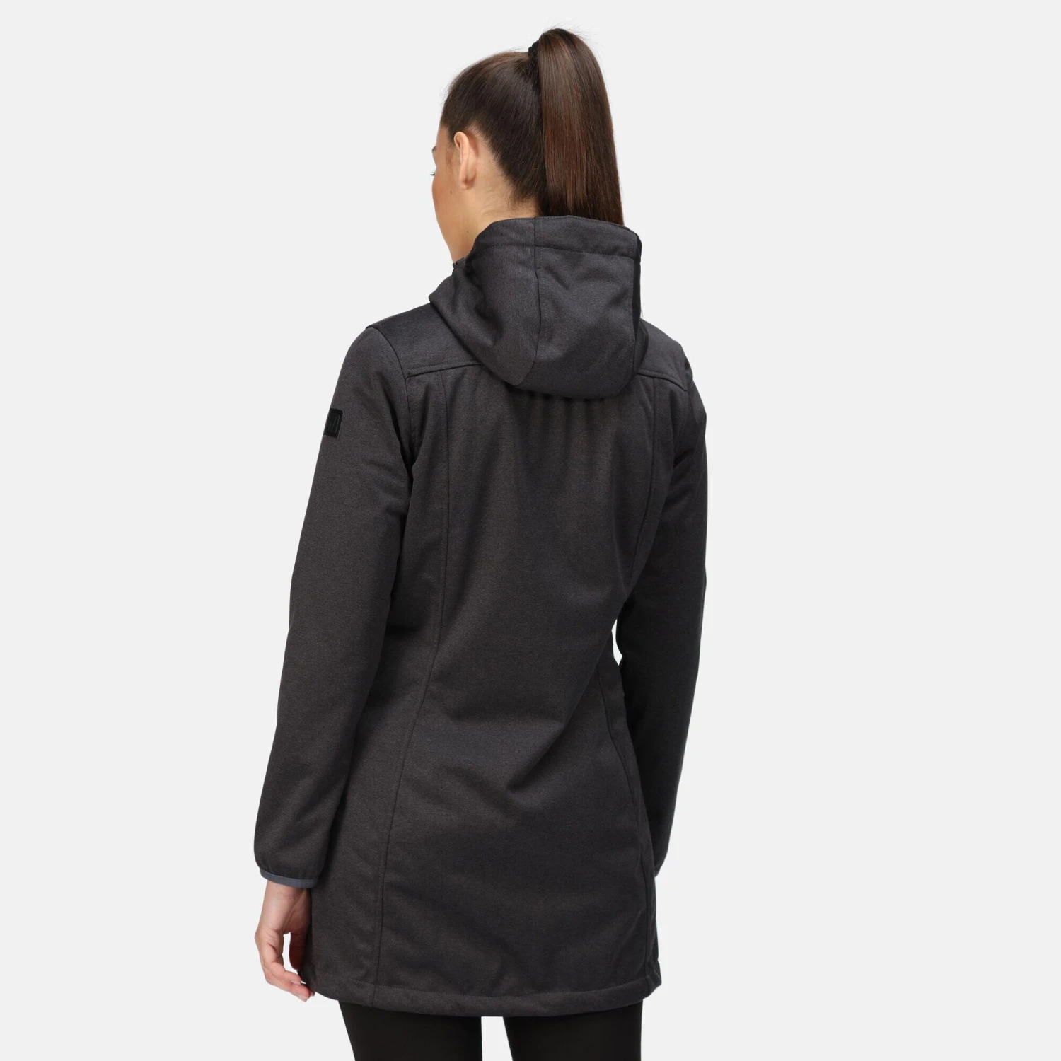 Regatta Womens/Ladies Alerie II Soft Shell Jacket (Dark Denim Marl) - Image 6