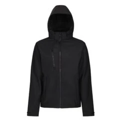 Regatta Mens Venturer 3 Layer Membrane Soft Shell Jacket (Black)