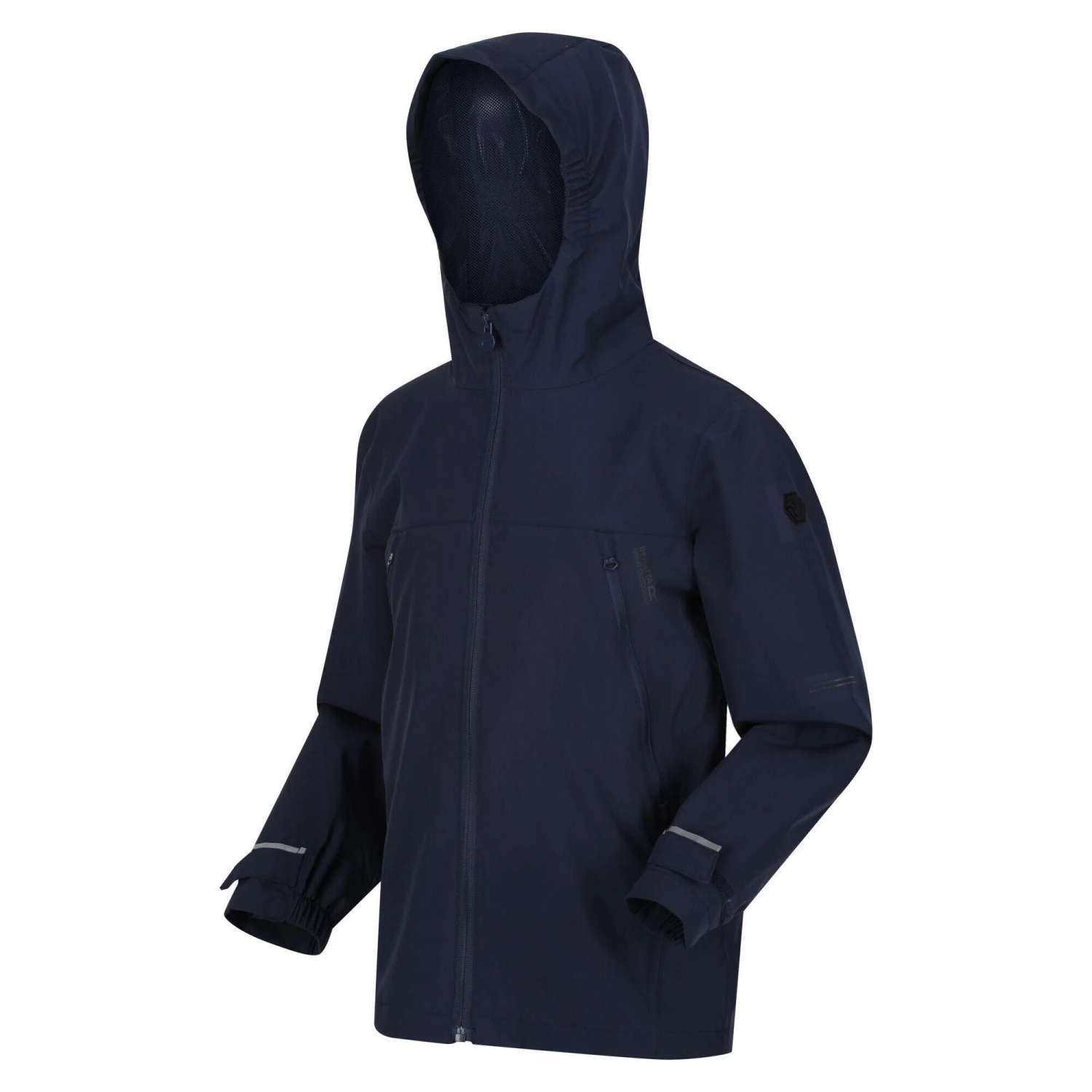 Regatta Childrens/Kids Pulton Waterproof Jacket (Black) - Image 9