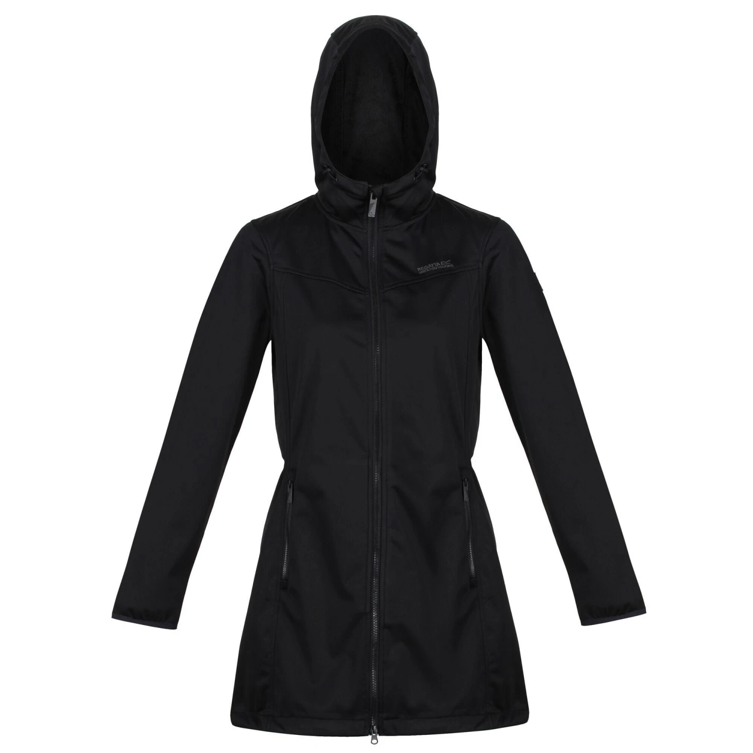 Regatta Womens/Ladies Alerie II Soft Shell Jacket (Dark Denim Marl) - Image 4