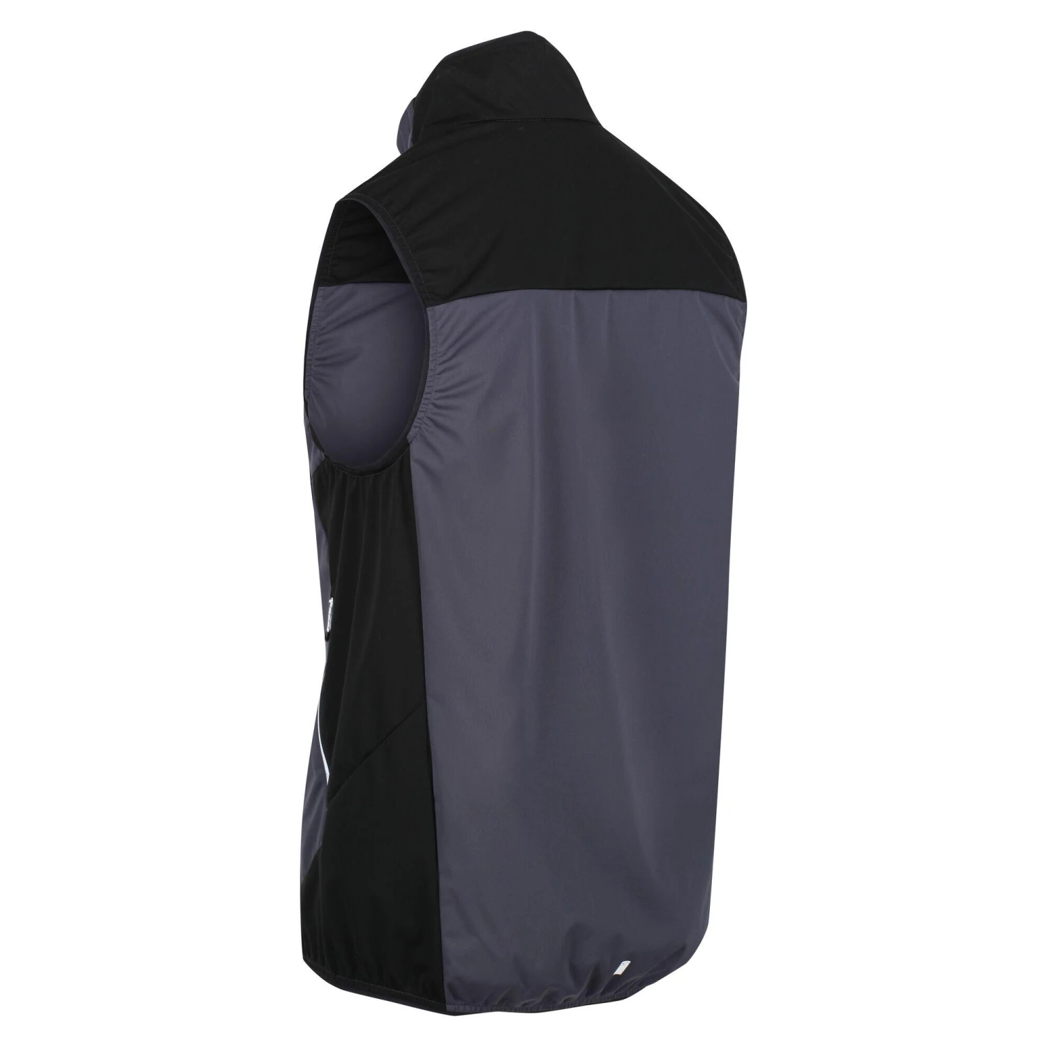 Regatta Mens Lankin IV Softshell Body Warmer (India Grey/Black) - Image 3