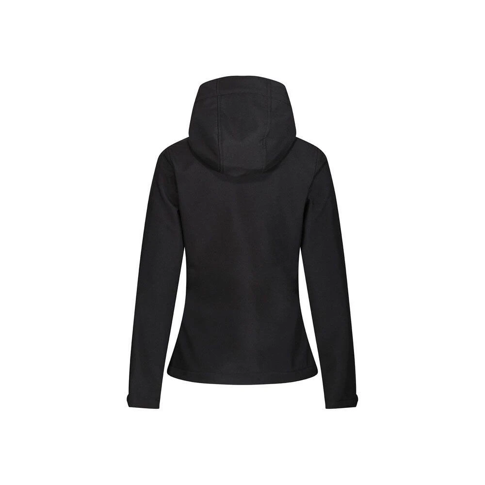 Regatta Womens/Ladies Venturer Hooded Soft Shell Jacket (Black) - Image 7