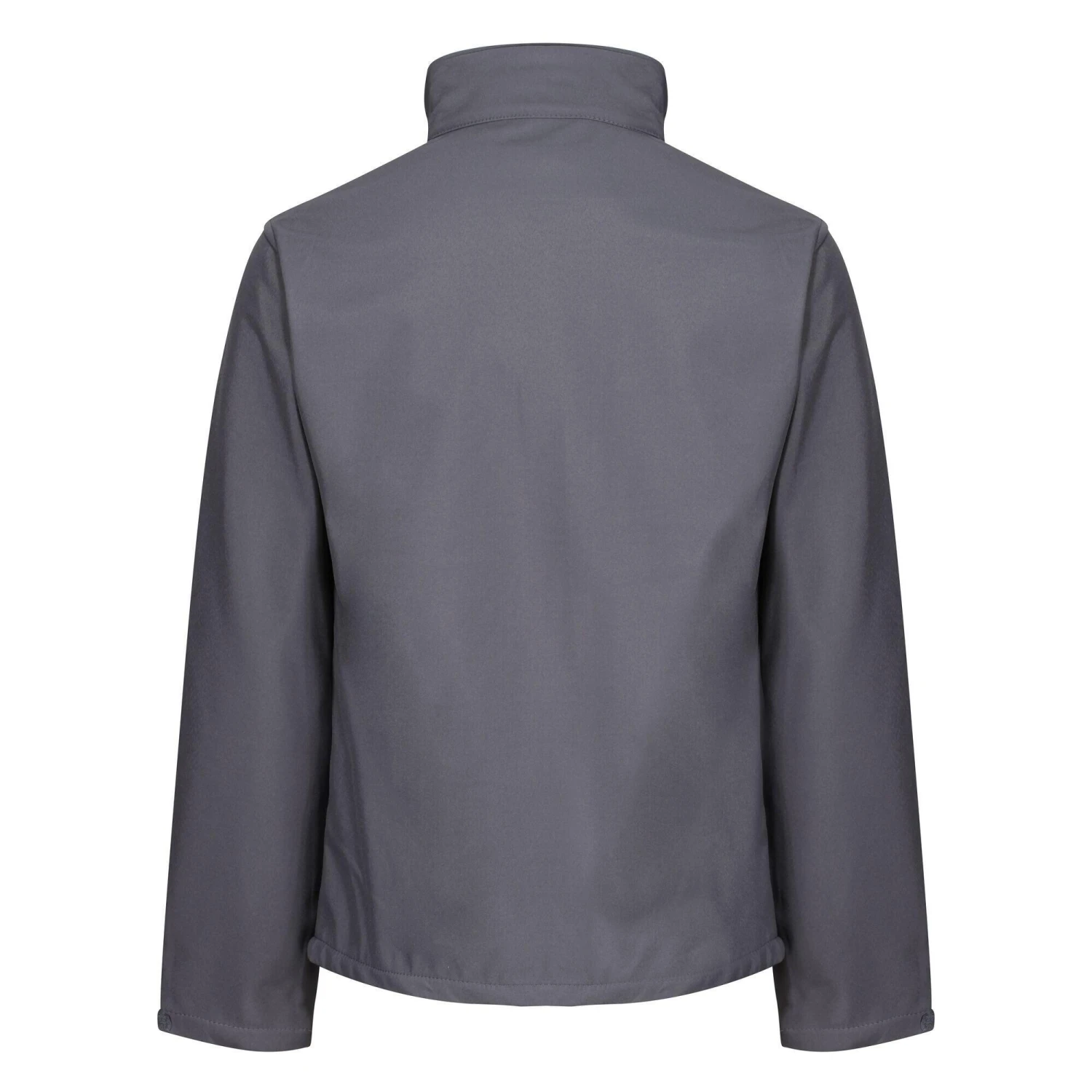 Regatta Mens Eco Ablaze Full Zip Soft Shell Jacket (Seal Grey/Black) - Image 2