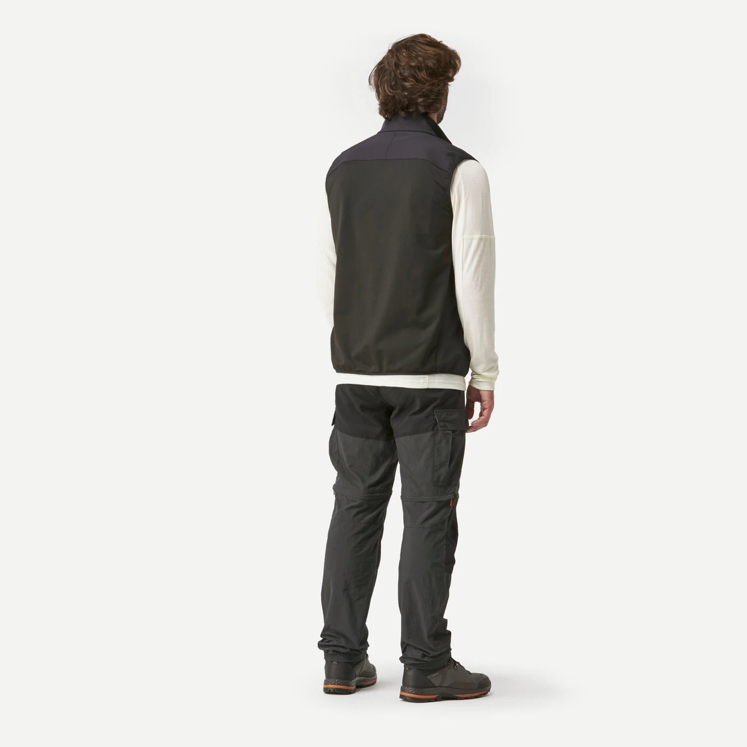 Men's Windproof Softshell Trekking Gilet - Image 5