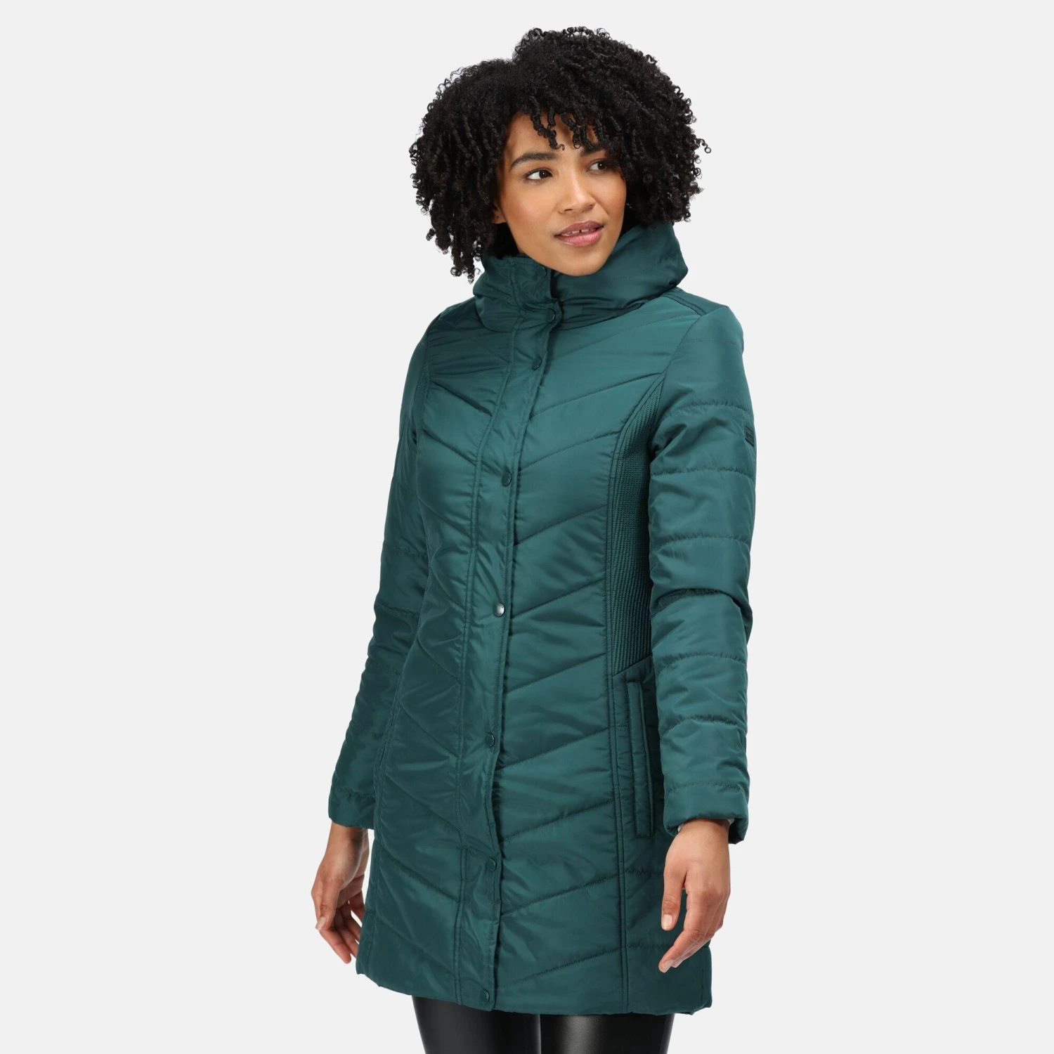 Regatta Womens/Ladies Parthenia Rochelle Humes Insulated Parka (Black) - Image 7