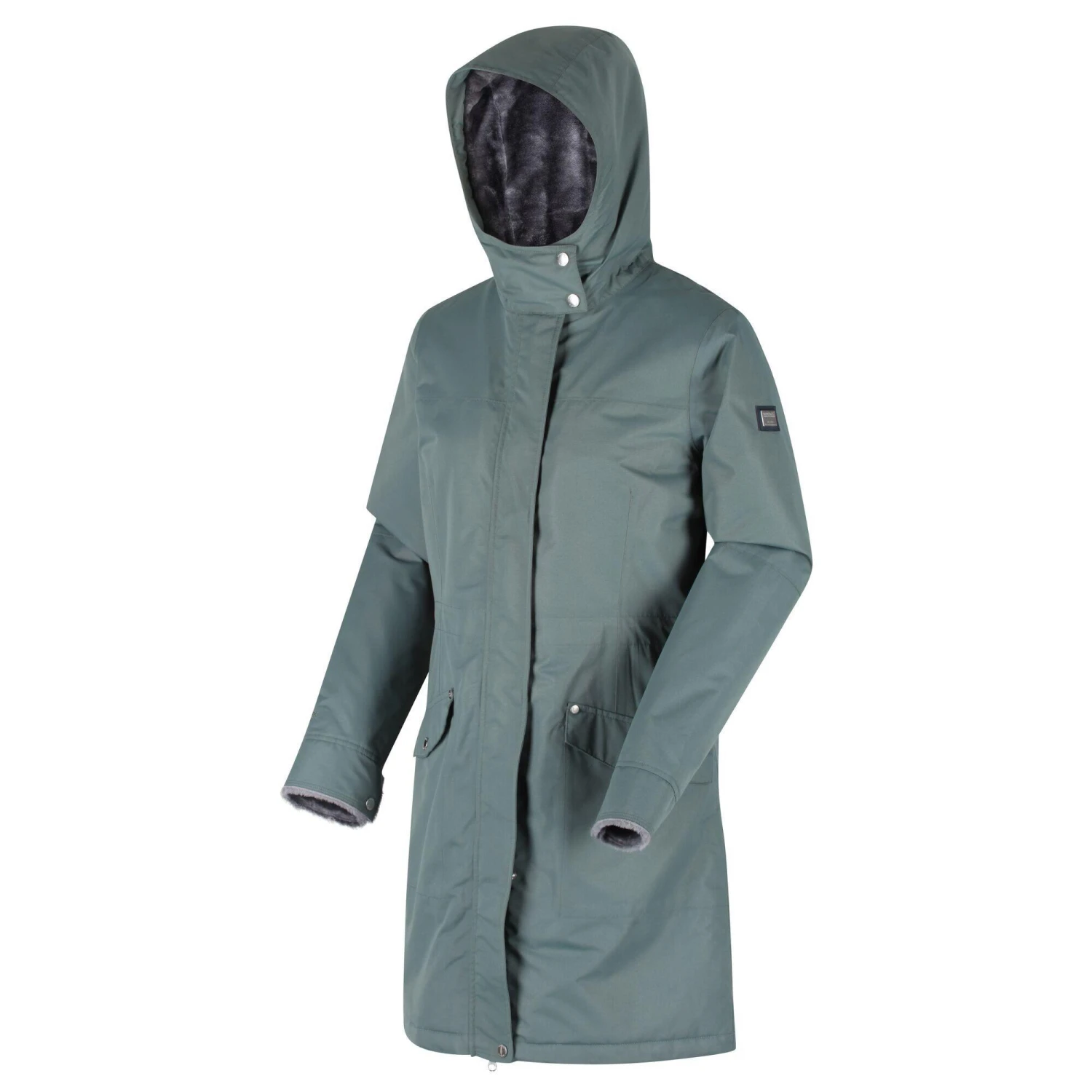 Regatta Womens/Ladies Rimona Hooded Waterproof Jacket (Black) - Image 17