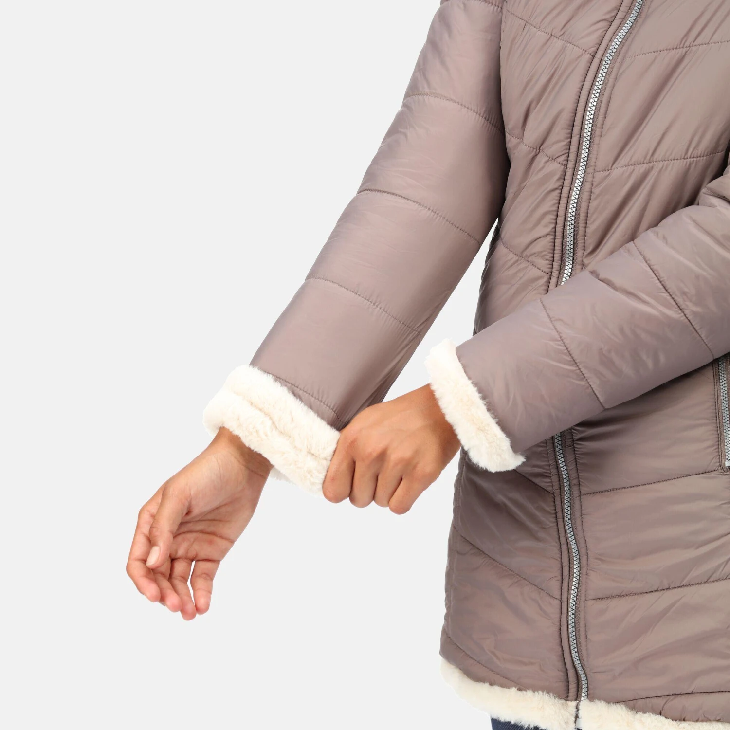 Regatta Womens/Ladies Charlize Insulated Parka (Black) - Image 13