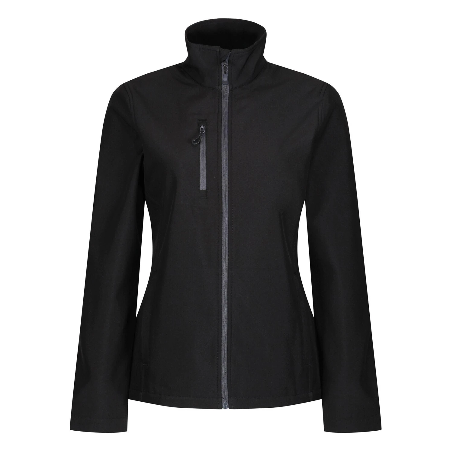 Regatta Womens/Ladies Honestly Made Softshell Jacket (Black)