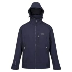 Regatta Mens Hewitts VII Soft Shell Jacket (Navy)