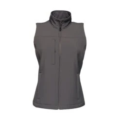 Regatta Womens/Ladies Flux Soft Shell Bodywarmer (Seal Grey/Seal Grey)