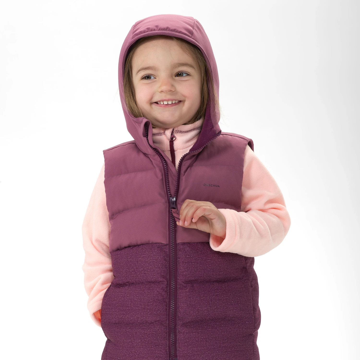 Quechua Kids’ Hiking Sleeves Padded Jacket - Age 2-6 Years - Image 6