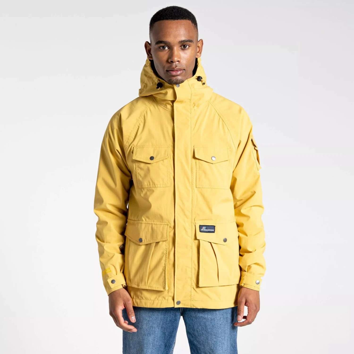 Craghoppers Unisex Adult Canyon Waterproof Jacket (Sunrise Yellow) - Image 3