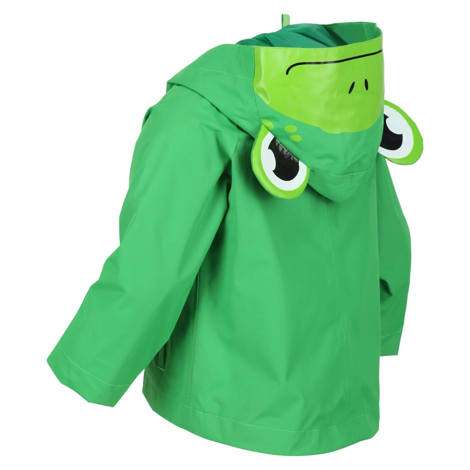 Regatta Childrens/Kids Frog Waterproof Jacket (Extreme Green) - Image 3