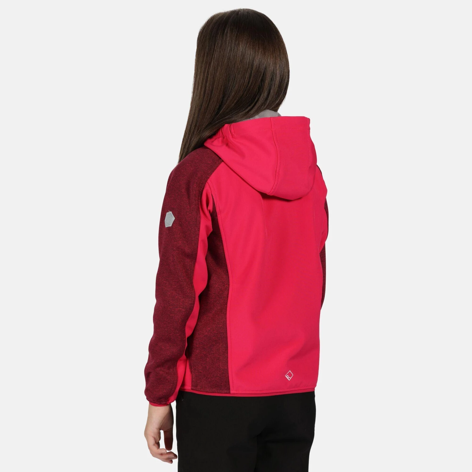 Regatta Childrens/Kids Bracknell II Softshell Jacket (Duchess Pink) - Image 2