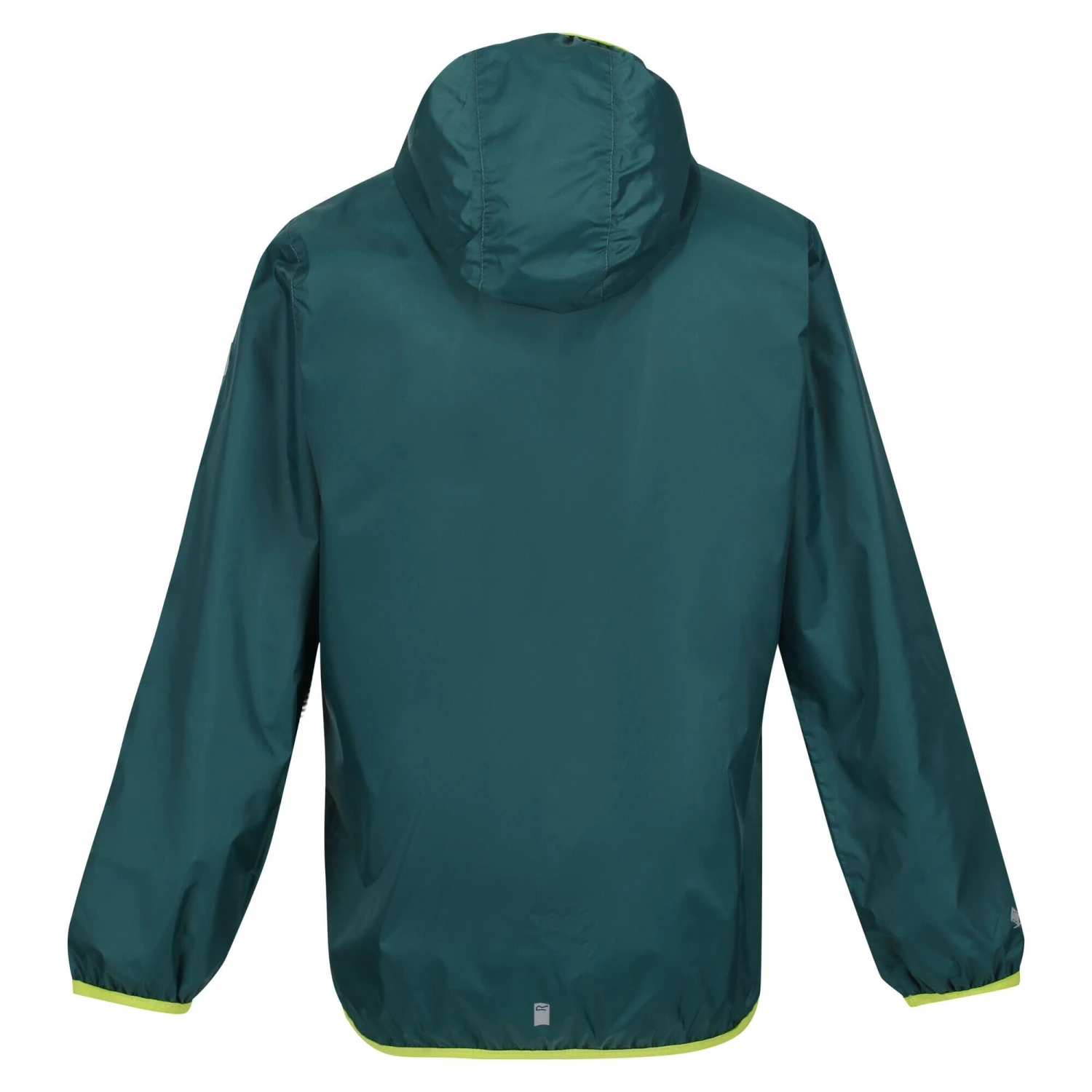 Regatta Great Outdoors Childrens/Kids Lever II Packaway Rain Jacket (Pacific Green) - Image 2