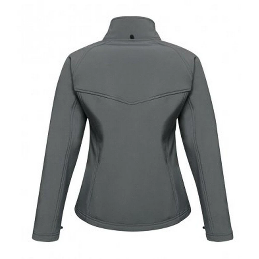 Regatta Womens/Ladies Uproar Soft Shell Jacket (Seal Grey) - Image 2