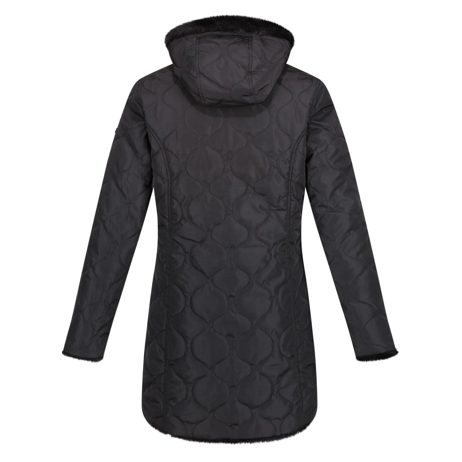 Regatta Womens/Ladies Caileigh Reversible Parka (Black) - Image 2