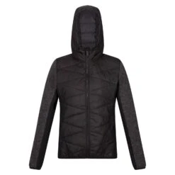 Regatta Womens/Ladies Pemble IV Hybrid Soft Shell Jacket (Black)
