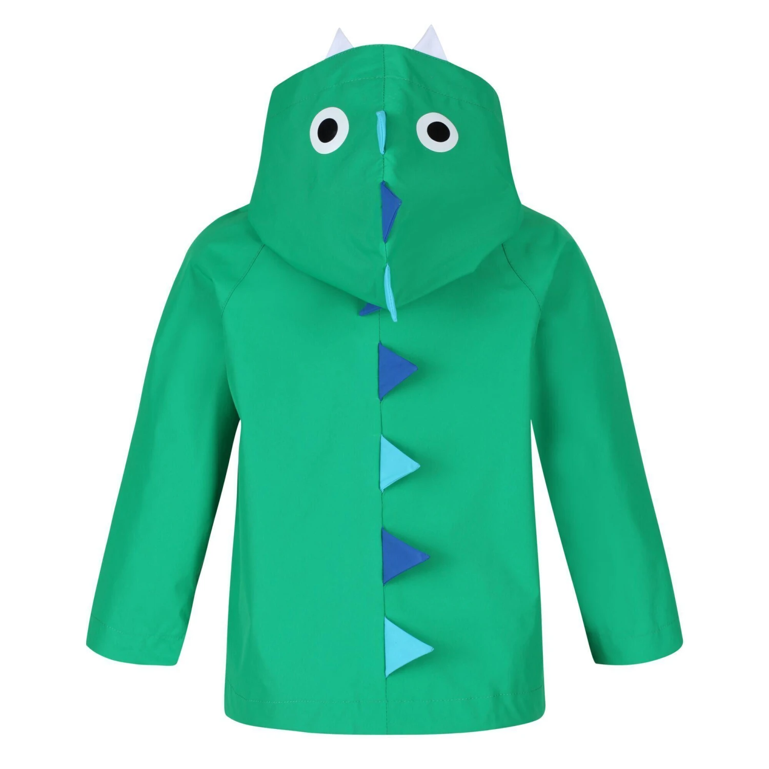 Regatta Childrens/Kids Dinosaur Waterproof Jacket (Green) - Image 2