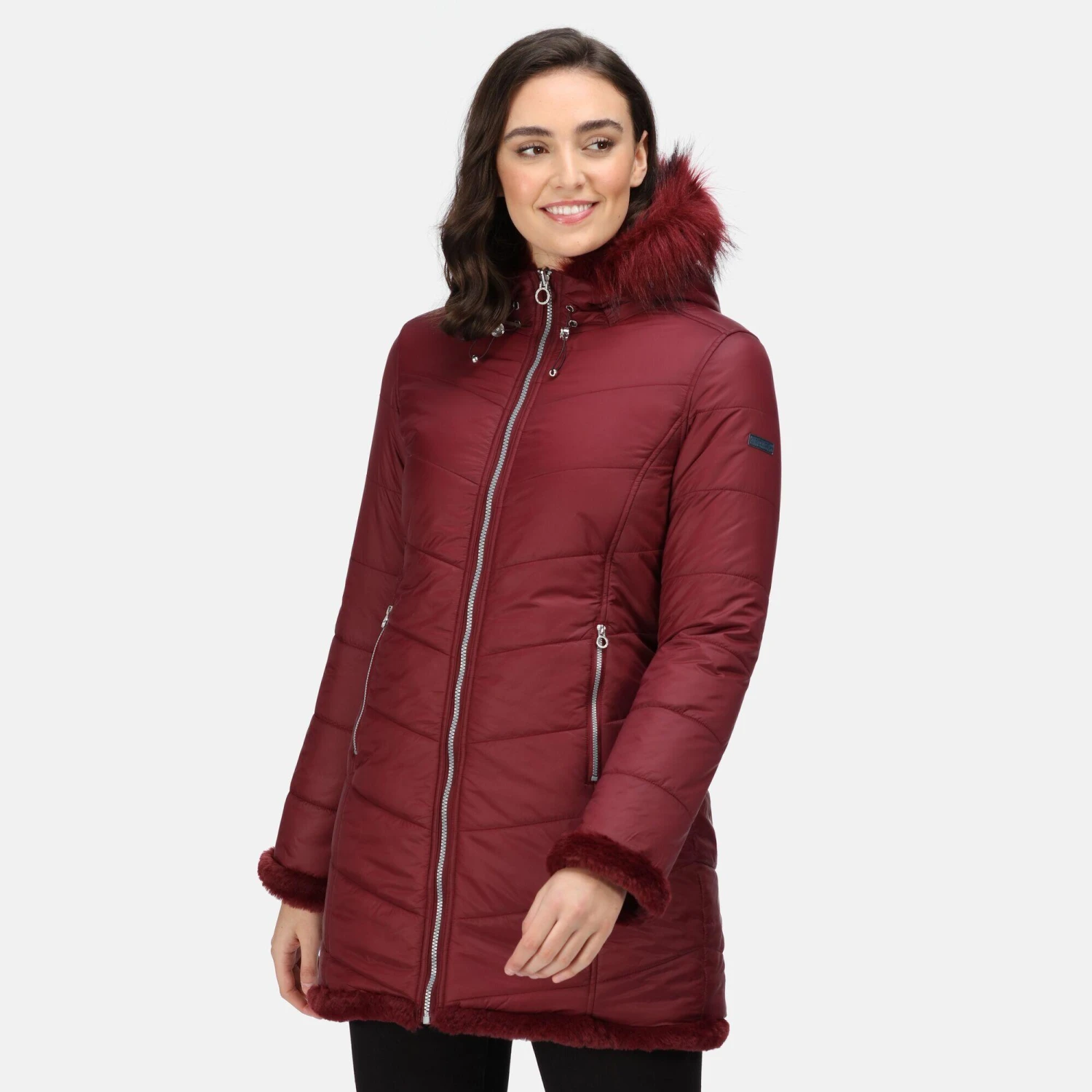 Regatta Womens/Ladies Charlize Insulated Parka (Black) - Image 9