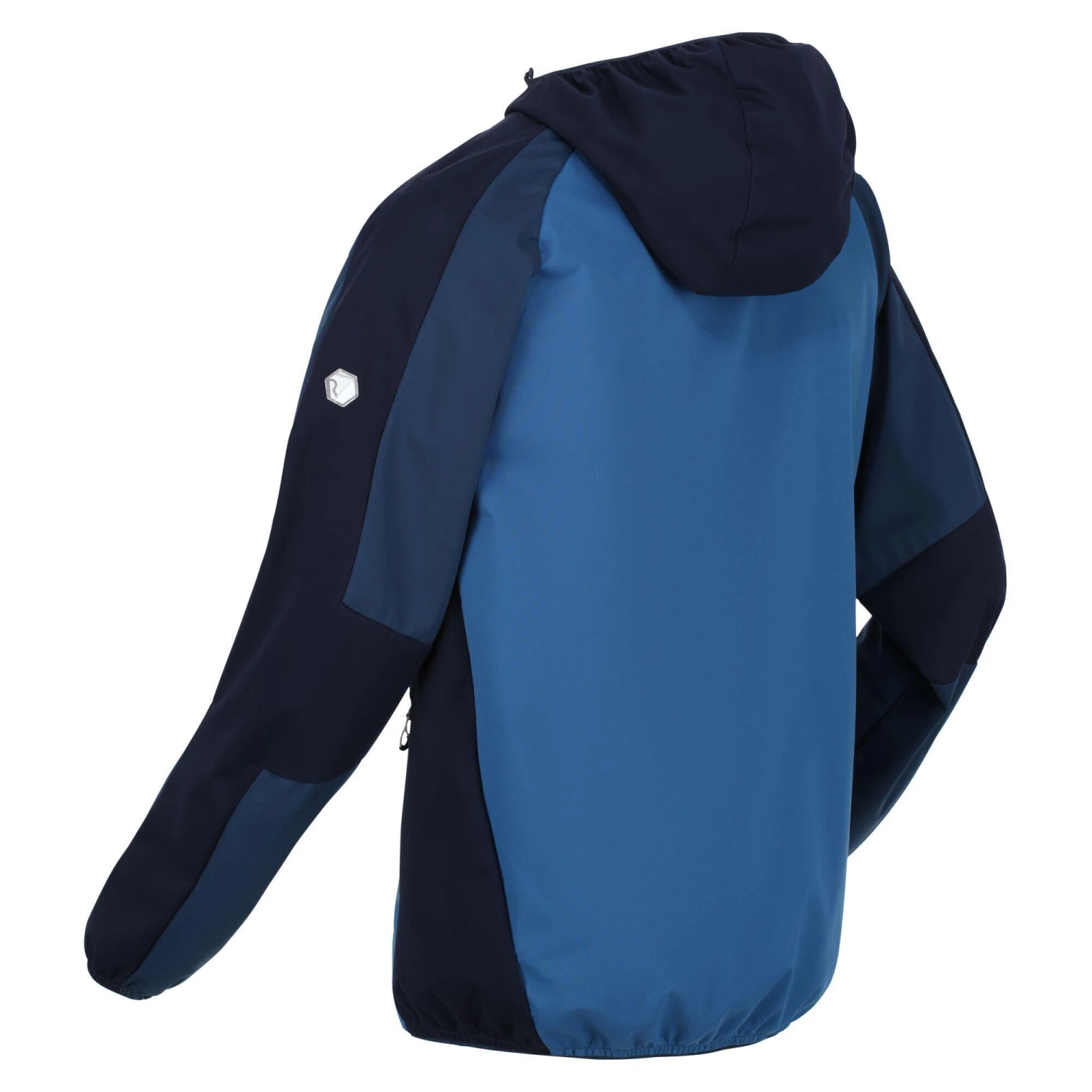 Regatta Mens Tarvos V Soft Shell Jacket (Moonlight Denim/Dynasty Blue) - Image 3
