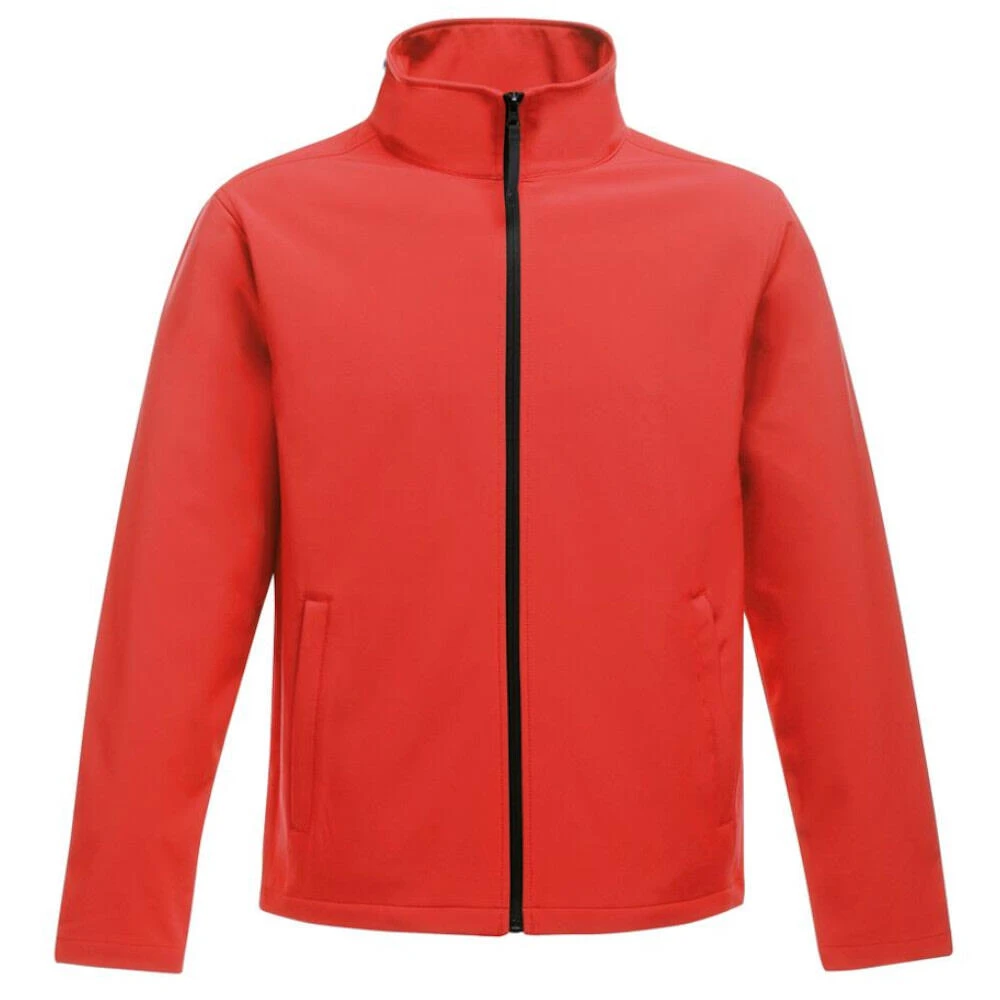 Regatta Standout Mens Ablaze Printable Soft Shell Jacket (Black/Classic Red) - Image 7