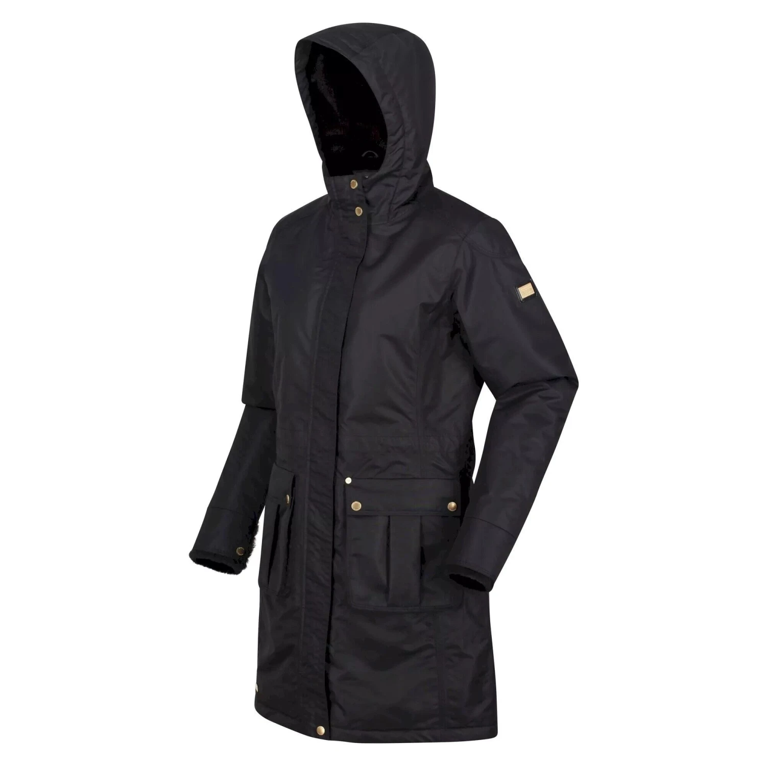 Regatta Womens/Ladies Roanstar III Waterproof Parka (Black) - Image 4