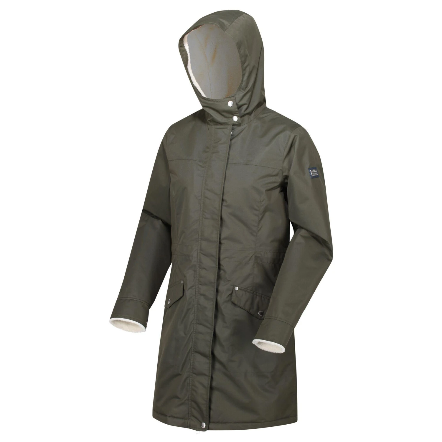 Regatta Womens/Ladies Rimona Hooded Waterproof Jacket (Black) - Image 13