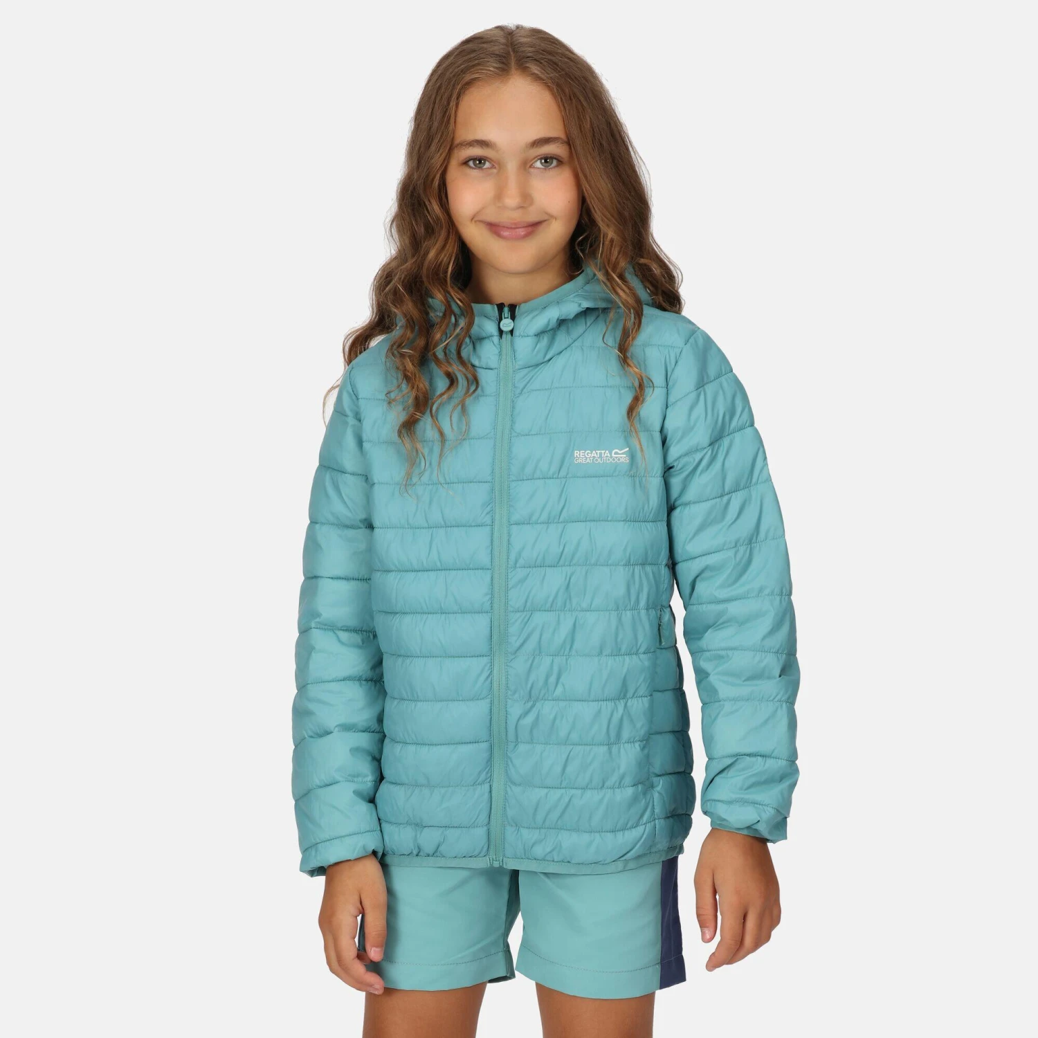 Regatta Junior Hillpack Kids' Walking Hooded Jacket - Image 5
