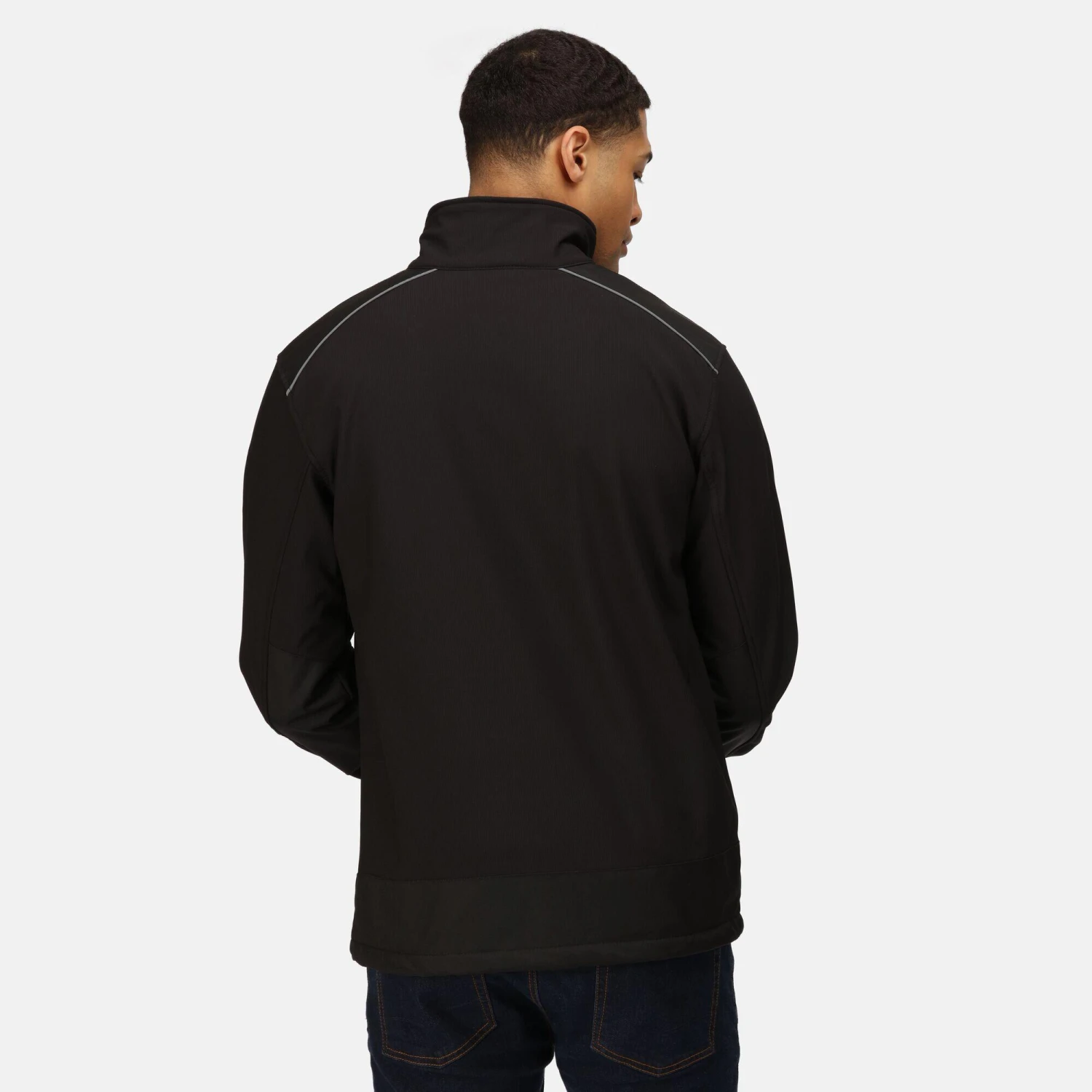 Regatta Mens Sandstorm Jacket (Black) - Image 3