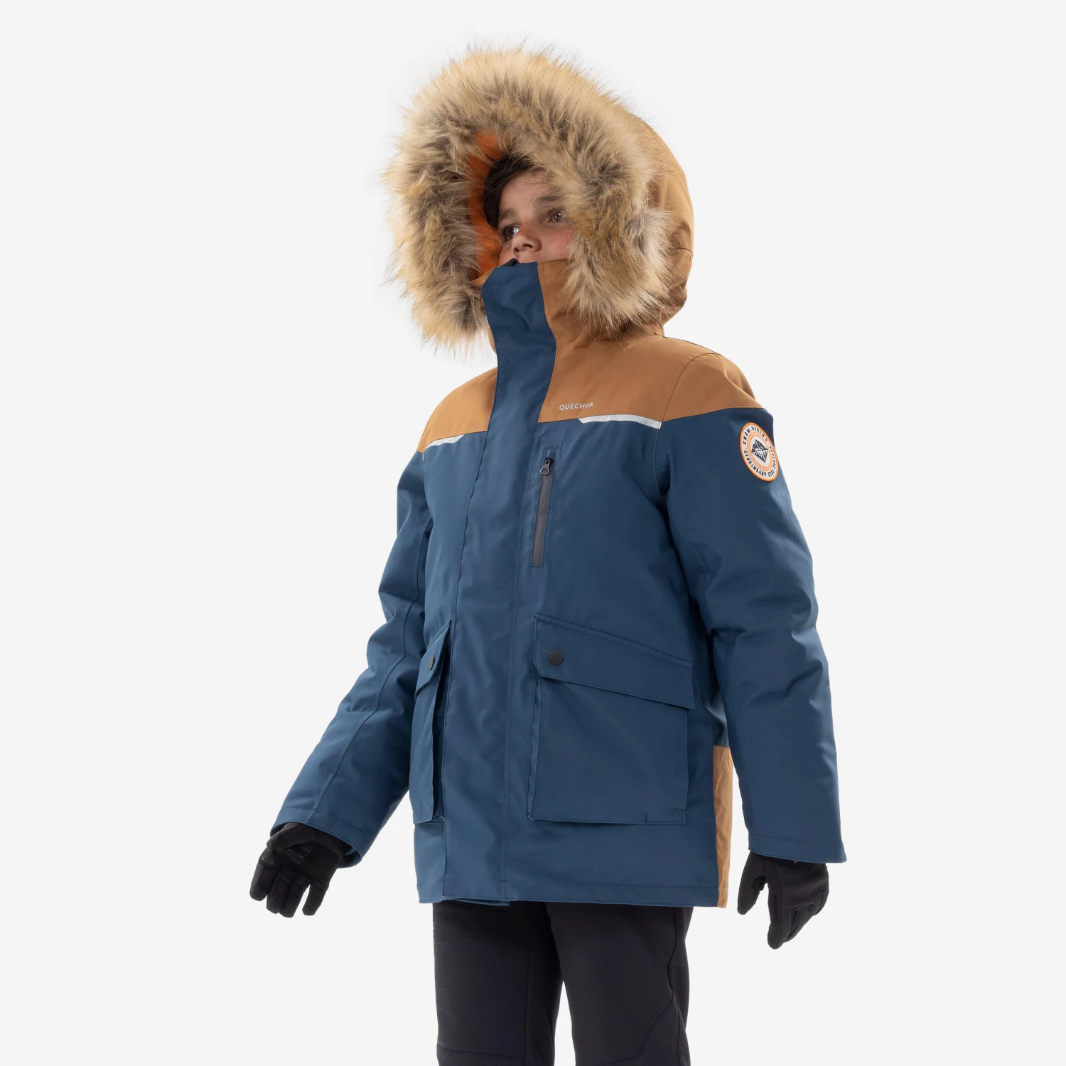 Quechua KIDS’ WARM AND WATERPROOF HIKING PARKA - SH900 -23°C - 7 - Image 16