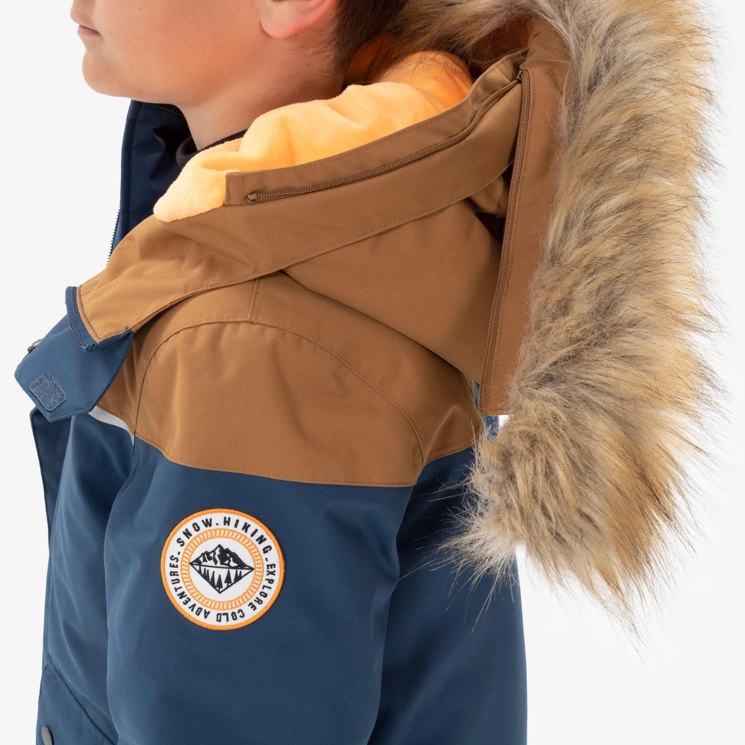 Quechua KIDS’ WARM AND WATERPROOF HIKING PARKA - SH900 -23°C - 7 - Image 18