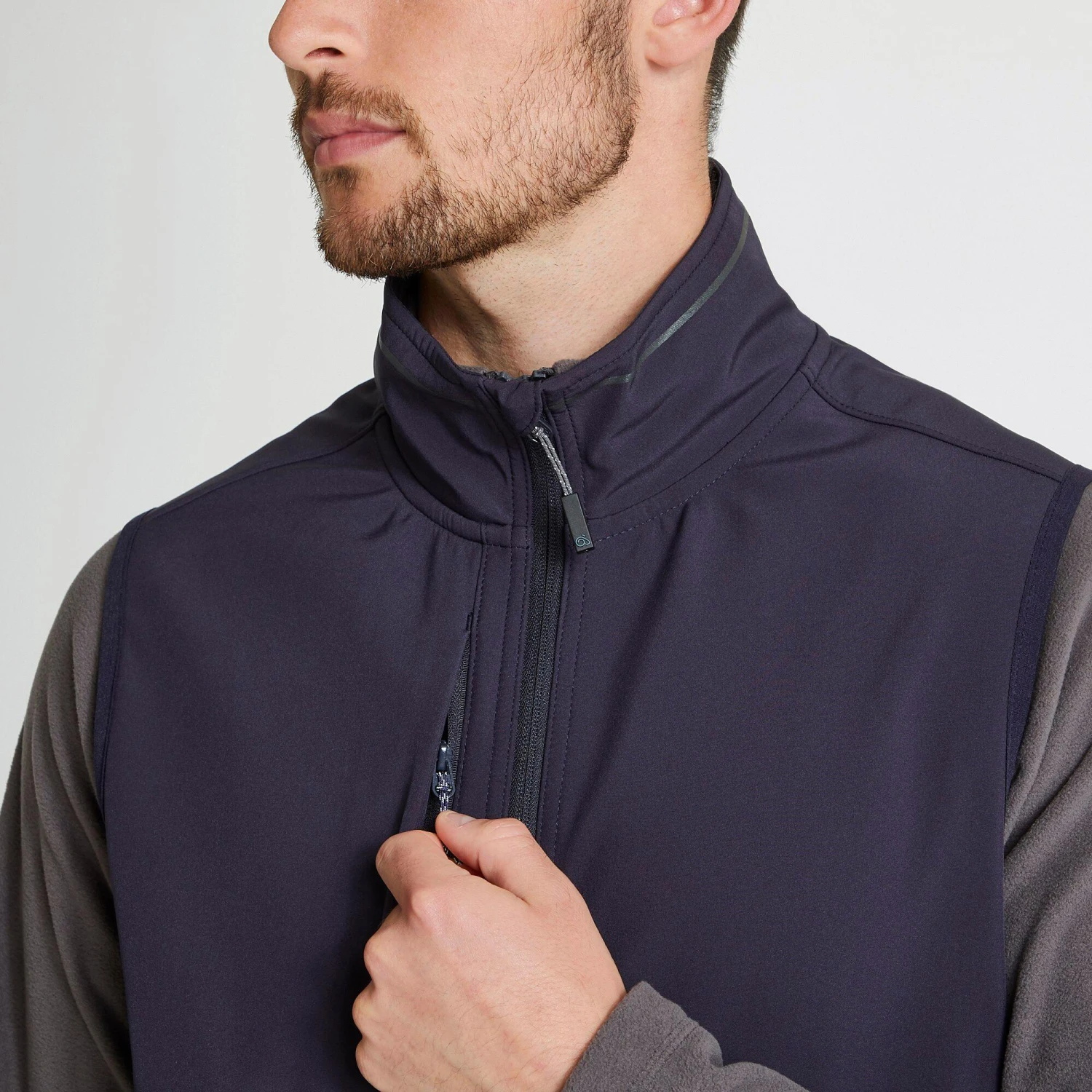 Craghoppers Mens Expert Basecamp Softshell Body Warmer (Black) - Image 5