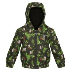 Regatta Childrens/Kids Muddy Puddle Padded Jacket (Dark Khaki)