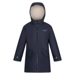 Regatta Childrens/Kids Brynlee Plain Waterproof Jacket (Navy)