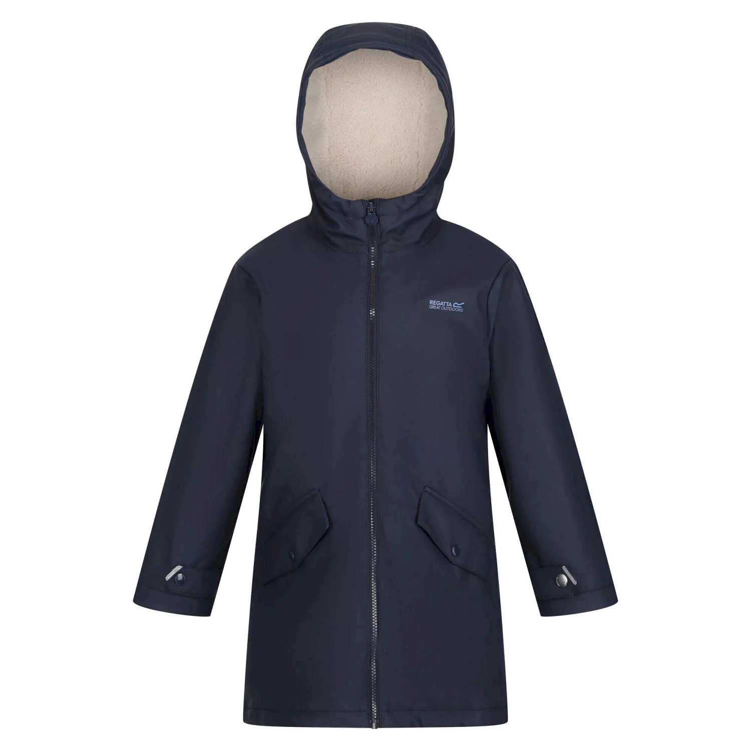 Regatta Childrens/Kids Brynlee Plain Waterproof Jacket (Navy)