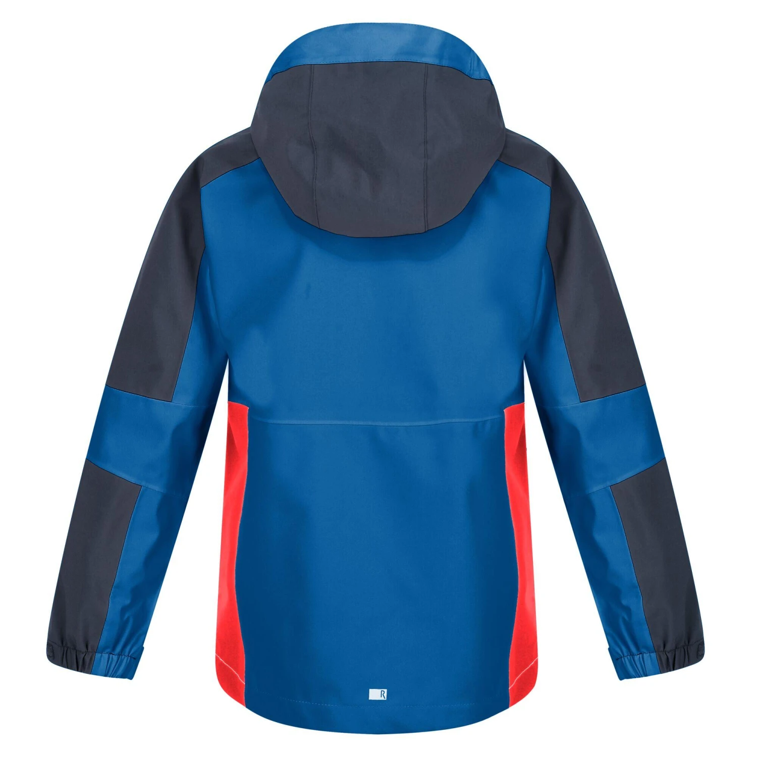 Regatta Childrens/Kids Rayz Waterproof Jacket (Neon Peach/Fusion Coral) - Image 7