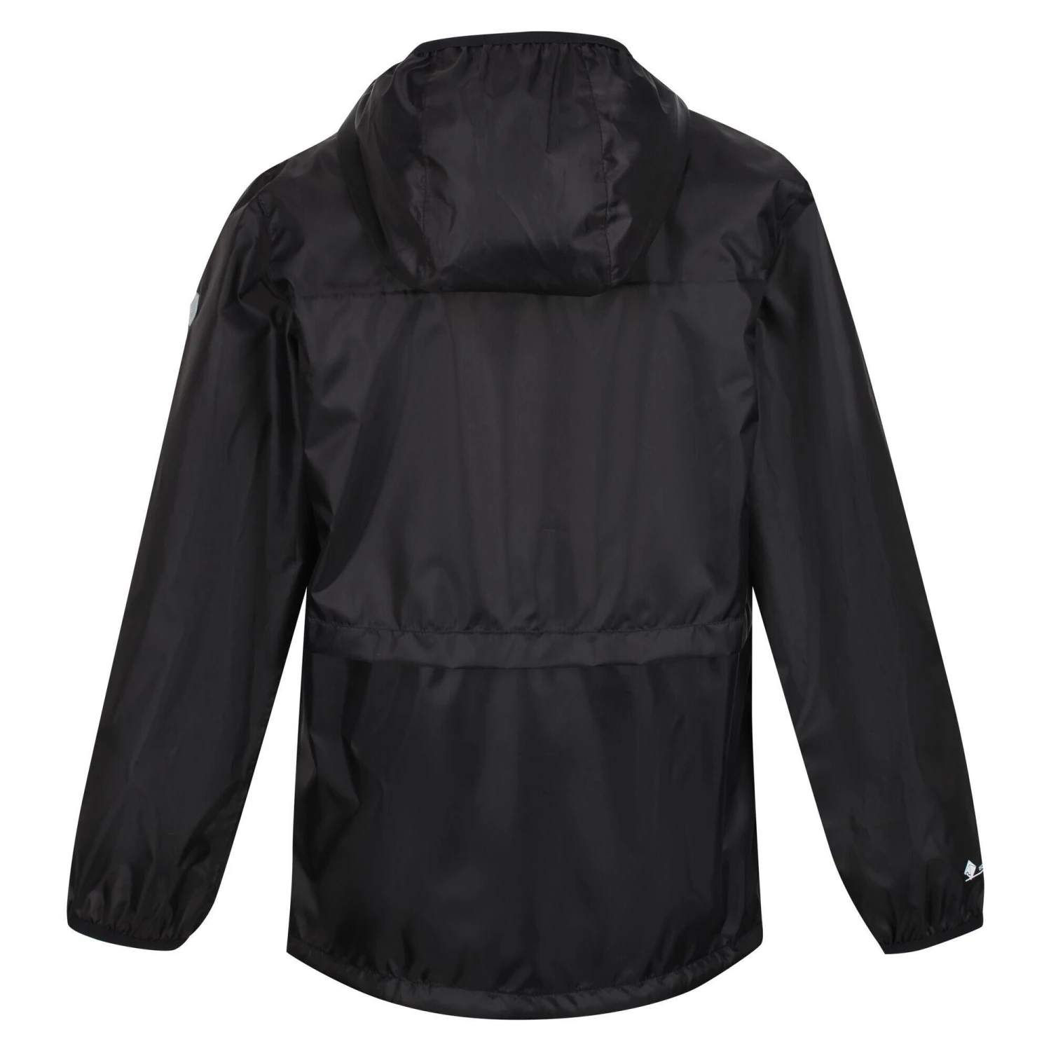 Regatta Childrens/Kids Bagley Packaway Waterproof Jacket (Black) - Image 2