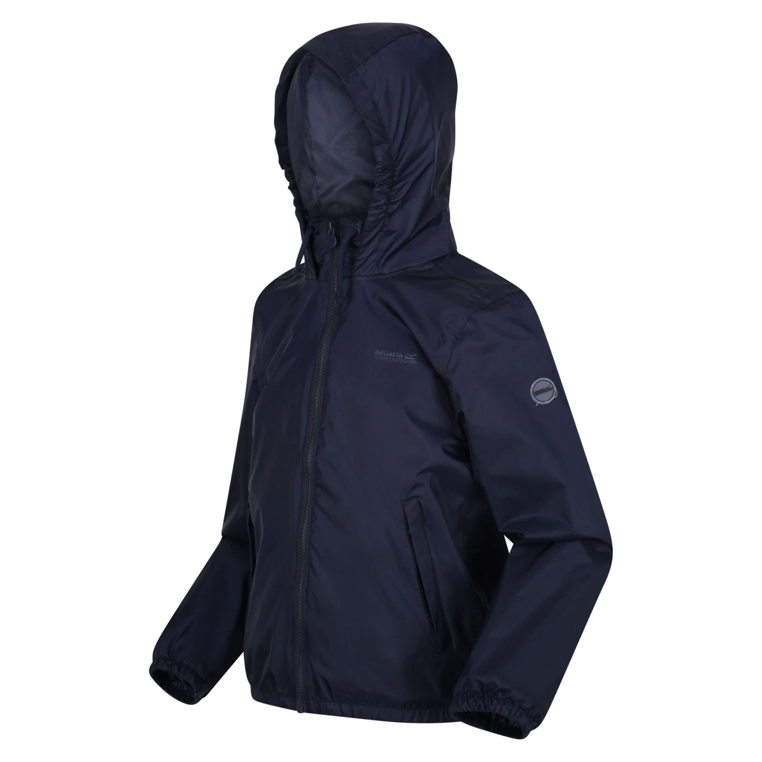 Regatta Childrens/Kids Catkin Waterproof Jacket (Navy) - Image 4