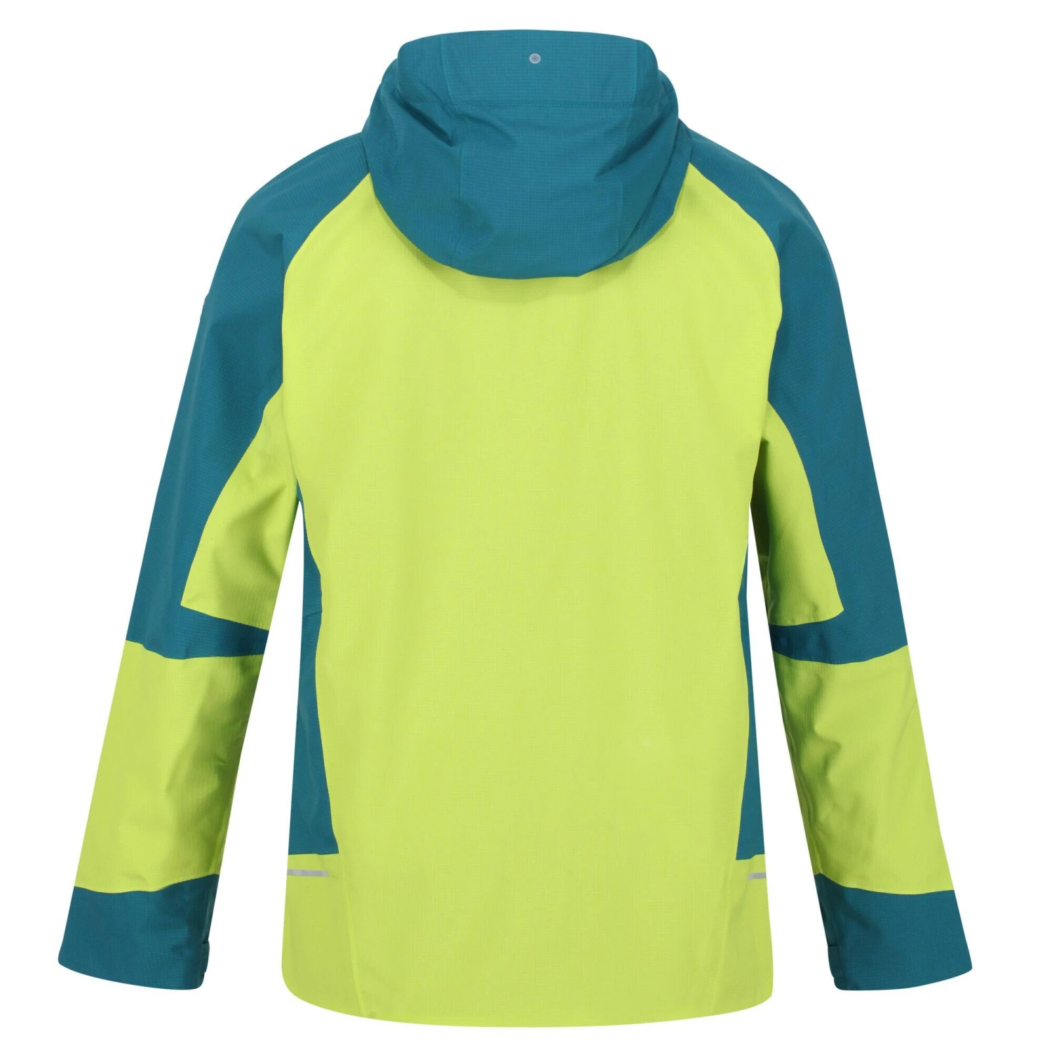 Regatta Mens Highton Pro Waterproof Jacket (Bright Kiwi/Pacific Green) - Image 2