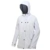 Regatta Womens/Ladies Bertille Waterproof Jacket (White)