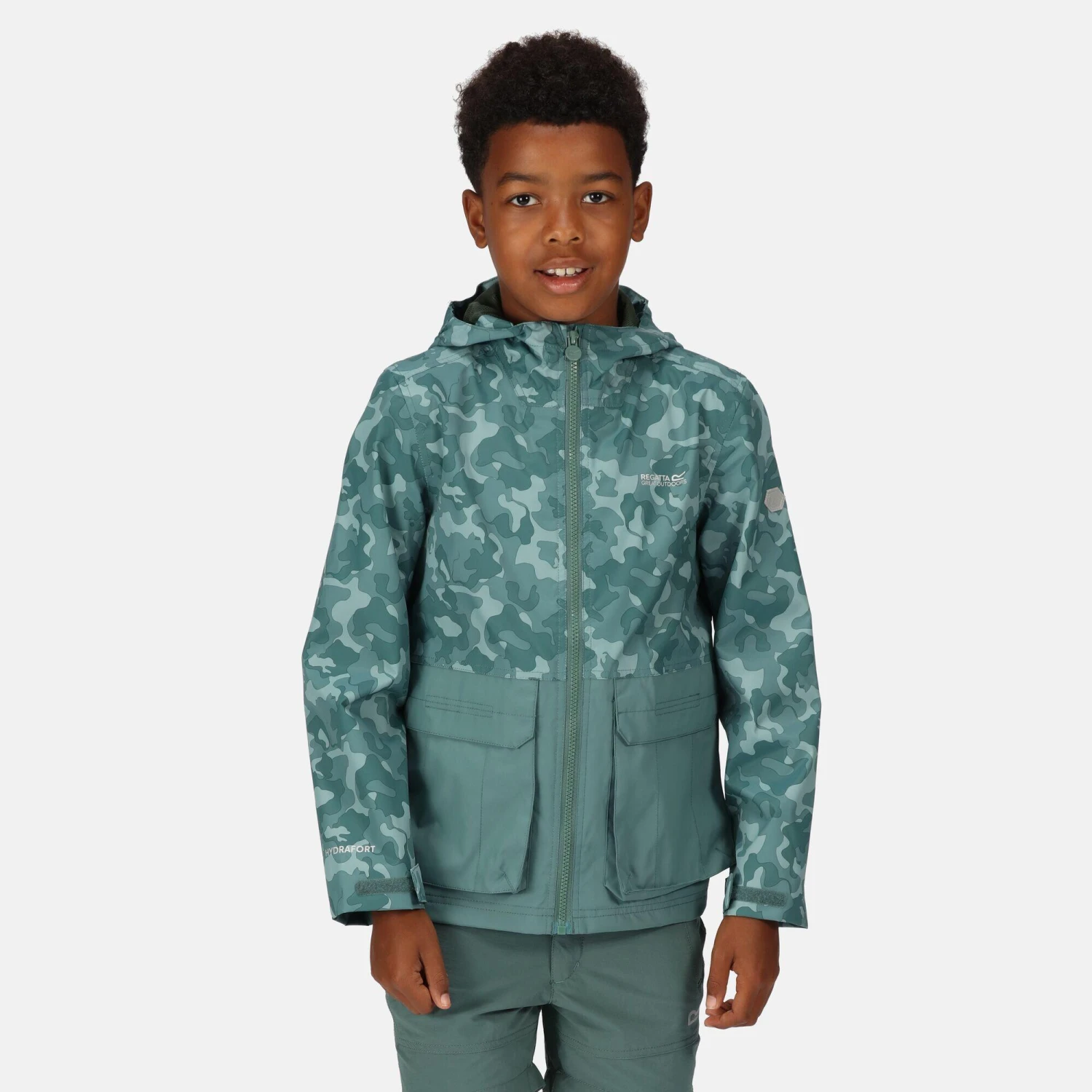 Regatta Kids' Hywell Waterproof Jacket - Image 5